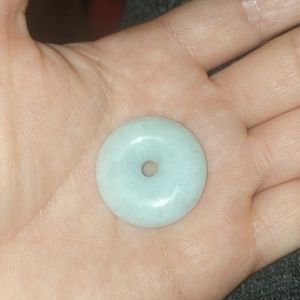 Light Green Jade Donut